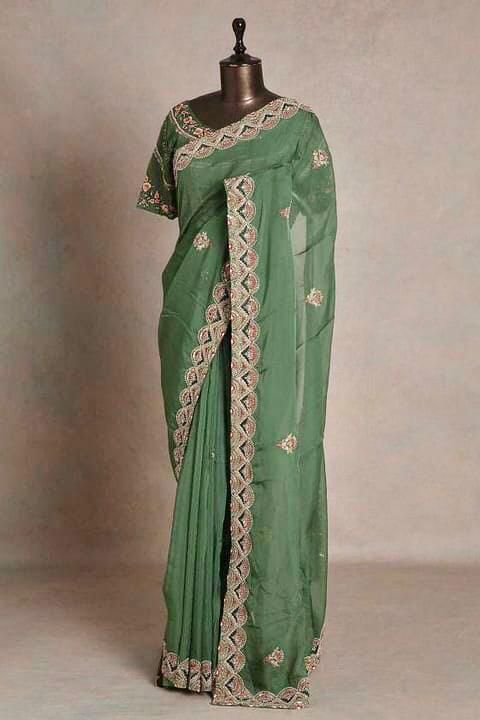 Aa 02 New Fancy Party Wear Vichitra Silk Designer Saree Collection